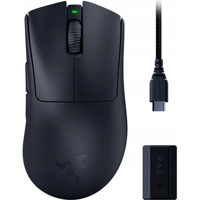 Razer DeathAdder V3 Pro + HyperPolling Wireless Dongle Bundle RZ01-04630300-R3WL