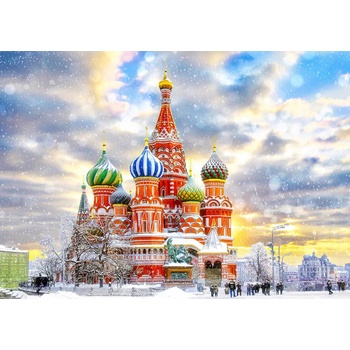 Enjoy - Puzzle Saint Basil's Cathedral, Moscow - 1 000 piese