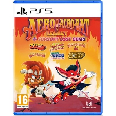 Aero The Acro-Bat Legacy + Sunsoft Lost Gems