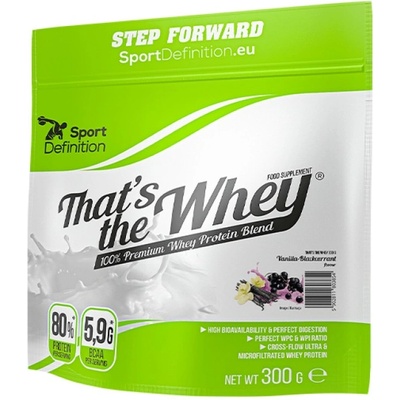 SportDefinition That's The Whey [300 грама] Ванилия с касис