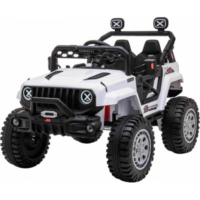 Mamido Elektrické autíčko Jeep Off-road Speed 4x4 biela