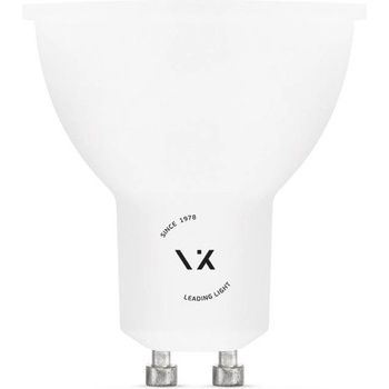 VK LED LED рефлекторна лампа 6W 540lm 3000K GU10 220V Ra-80, 120°, PC - VL LED VK/05119G/W (VK/05119G/W)