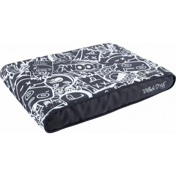 M-PETS Urbanstyle - Дюшек за домашни любимци, черно - бял, размер M, 80 х 55 см, Белгия - 10364799