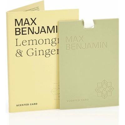 Max Benjamin Classic vonná karta Lemongrass & Ginger