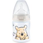 Nuk Шише със силиконов биберон NUK - First Choice, Disney, TC, 150 ml, 0-6 месеца, Бежово (10743932-Бежов-1)
