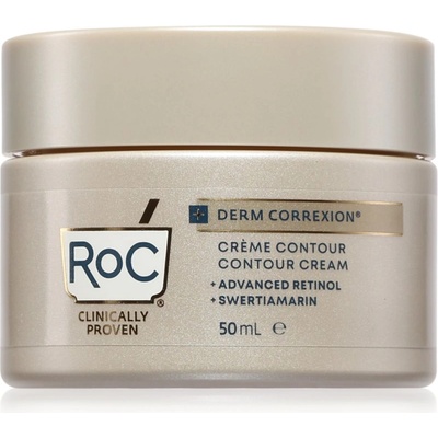 RoC Derm Correxion Contour укрепващ крем за лице против бръчки с ретинол 50ml