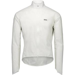 POC Мъжко ветрозащитно яке за колоездене POC Pure-Lite Splash Jacket Windproof jacket - Hydrogen White - размер XL (018-0167-0515)