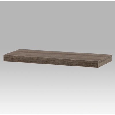 Autronic Polička nástěnná 60 cm, MDF, 3D dekor dub sonoma dark P-001 SON2