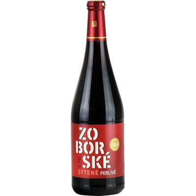Nitra Zoborské sýtené víno suché červené 0,75 l