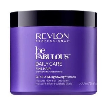 Revlon Be Fabulous Lightweight Mask lehká výživná maska pro jemné vlasy 500 ml