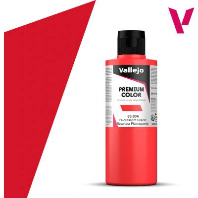 Vallejo Premium RC Fluorescenčné červená 200 ml