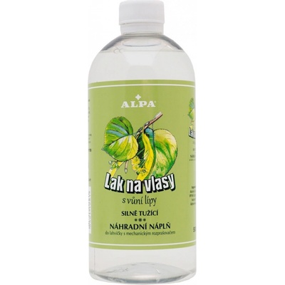 Alpa lak na vlasy náhradní náplň lípa 500 ml
