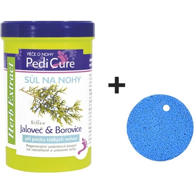 Vivaco Herb Extrakt Pedicure HE sůl na nohy Jalovec a borovice 420 g