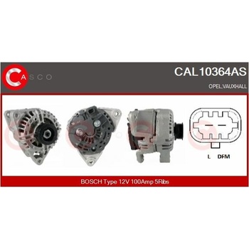 generátor CASCO CAL10364AS