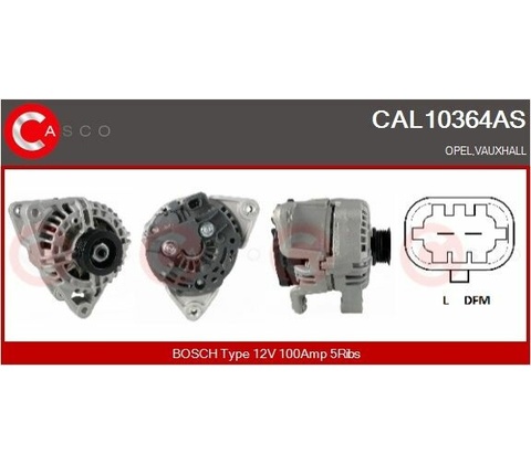 generátor CASCO CAL10364AS