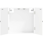 vidaXL Кабинет за дартборд BREDA Бяло 52, 5 x 10, 5 x 53, 5 см (897545)
