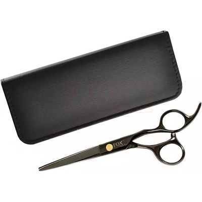 Fox Black Rose Kadeřnické nůžky 6" černé