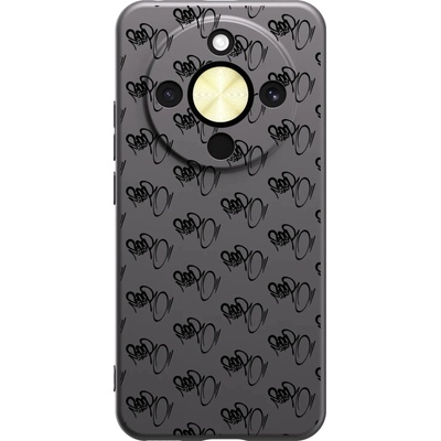Picasee silikonový černý obal pro Honor Magic8 Lite 5G - Separ - Black On Black 1 – Hledejceny.cz