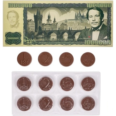 Fikar Čokoládová bankovka Václav Havel 60 g