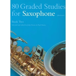 80 Graded Studies for Saxophone Book Two | Paul Harris (1998)