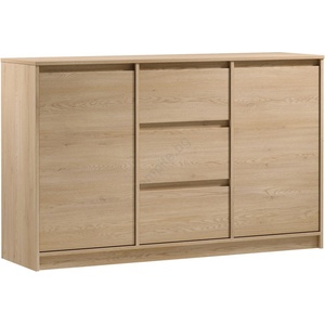 Gala Meble Комод MIYABI 138x86x40 см, цвят дъб Кремона (GM0013)