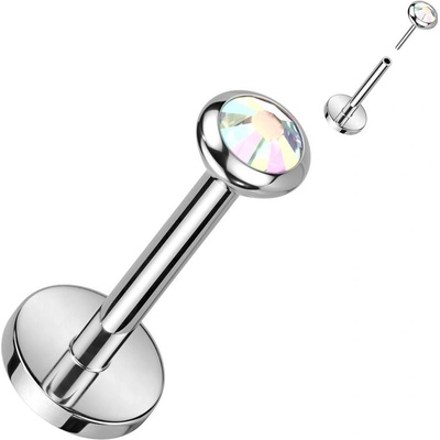 S4U PUSH IN piercing do brady ucha TITAN (duhová) TIT1241AB-1008
