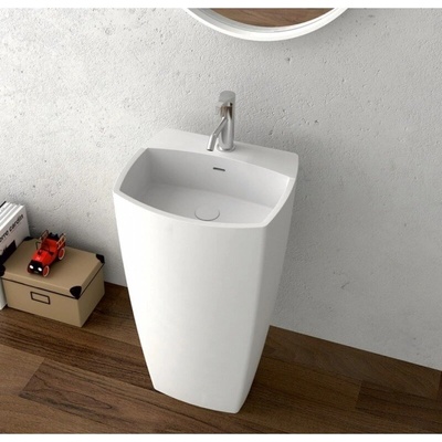 Inter Ceramic Масивен умивалник за баня ICB 5042W, Inter Ceramic (5042W)