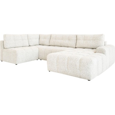 Miuform Кремав разтегателен модулен ъглов диван с място за съхранение (десен ъгъл) Lulu - Miuform (2234PE03)