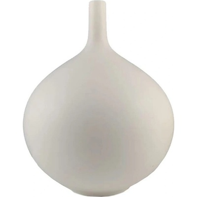 Estilo Home Keramická váza 24 cm biela EH0023