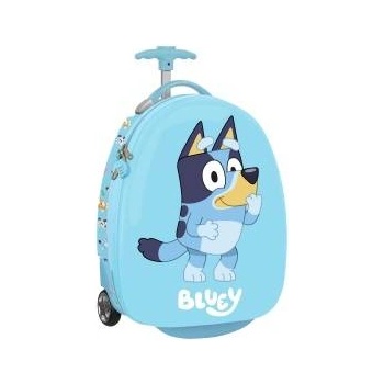 Bluey Куфар на Колелца за Ръчен Багаж Bluey Селесте 16 23 L 28 x 43 x 23 cm Детски