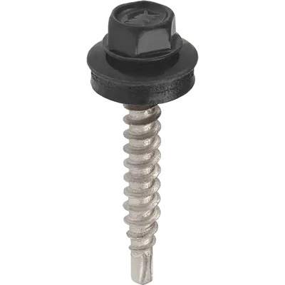 KLIMAS Farmářské šrouby FRS pozinkované lakované 4,8 x 35 mm RAL 7016 20 ks
