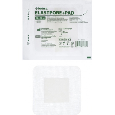 ELASTPORE+PAD náplast s polštářkem 10 x 10 cm