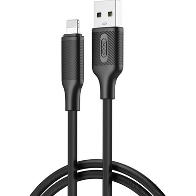 XO NB265 USB - Apple Lightning, 2,4A, 1m, černý