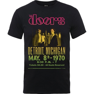 The Doors tričko Gradient Show Poster čierne