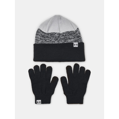 Under Armour Dievčenská čiapka Girl's Beanie & Glove Combo Čierna