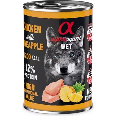 Alpha Spirit Chicken & Pineapple 400 g