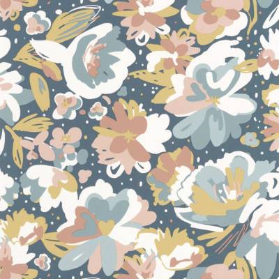 Caselio 101876041 Vliesová tapeta na zeď FLOWER POWER rozměry 0,53 x 10,05 m