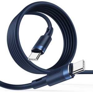 JOYROOM Кабел за зареждане PD 60W / 3A от USB Type-C към USB Type-C от Joyroom S-1230N9 120см - син (6941237130754) - 10011