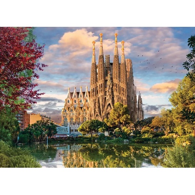 Eurographics Sagrada Familia Barcelona 1000 dílků