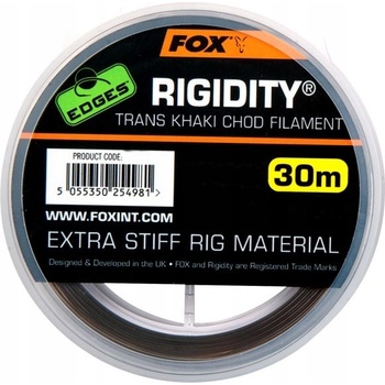 Fox Edges Rigidity Trans Khaki Chod Filament 30m 30lbs 0,57mm