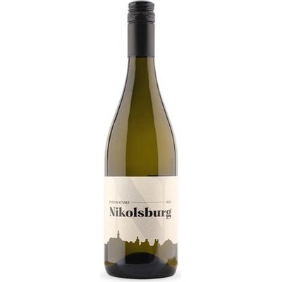 Vinařství Nikolsburg Ryzlink rýnský 2021 pozdní sběr polosuché bílé 2021 13% 0,75 l (holá láhev)