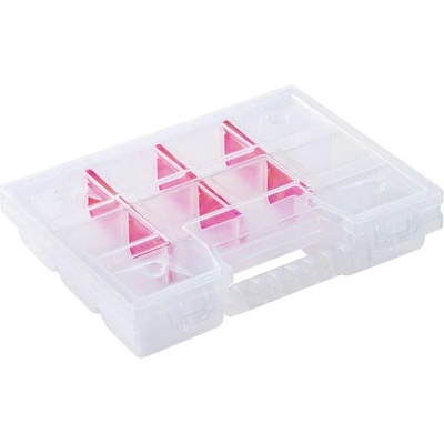 Prosperplast Органайзер прозрачен 195 x 155 x 35 мм NORT08