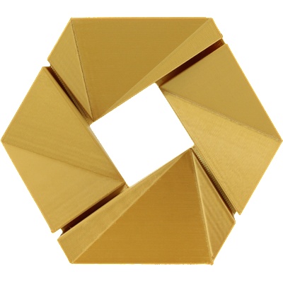 3DJAKE ecoPLA Silk Gold - 1, 75 mm / 1000 g (9010707004899)