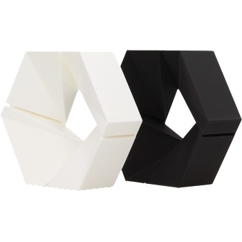 3DJAKE ecoPLA Бяло & Черно Икономичен комплект - 2 x 1, 75 mm / 1000 g (ECOPLA-WHBL-SET-175)