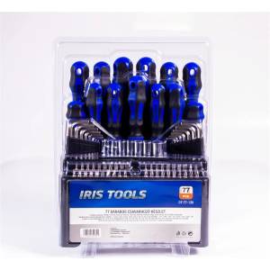 IRIS TOOLS dt-77-126 Комплект отвертки от 77 части (dt-77-126)