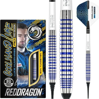 Soft Red Dragon Luke Humphries TX3 Cool Blue SE 20 g