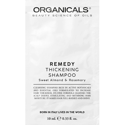 Organicals REMEDY Thickening Shampoo Sweet Almond & Rosemary 10 ml