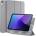ESR Rebound Magnetic Case - магнитен полиуретанов калъф с поставка за iPad 10 (2022) (сив)