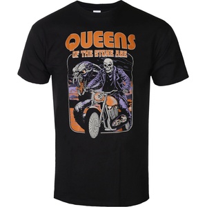NNM Мъжка тениска Queens Of The Stone Age - Skull Rider - Dark Grey - 51647500