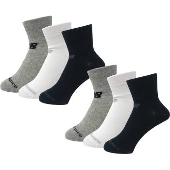 New Balance Юношески чорапи New Balance 6 Pack Ankle Socks Unisex Juniors - White Multi